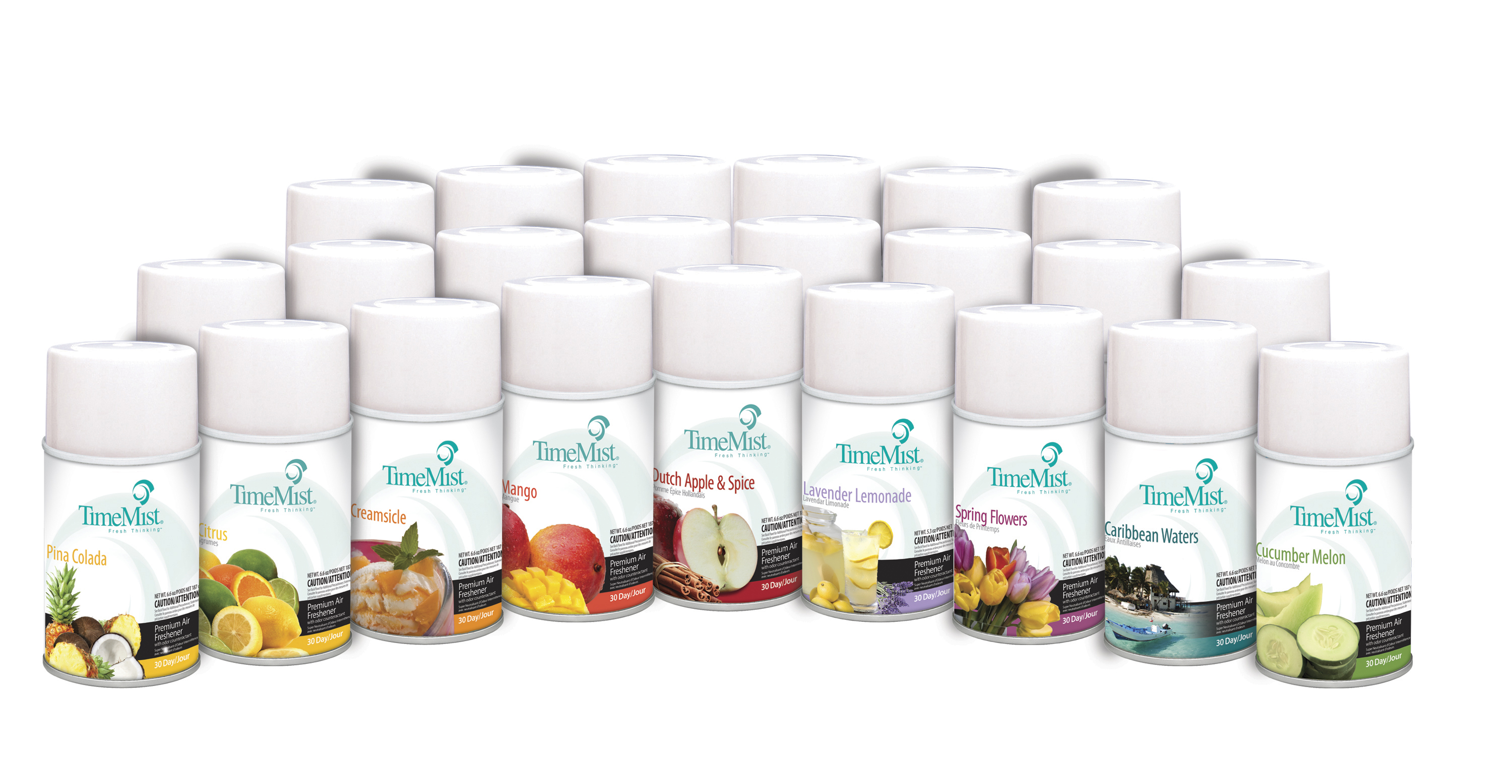 TimeMist Premium Metered Air Freshener Refill On SC Fastening Systems